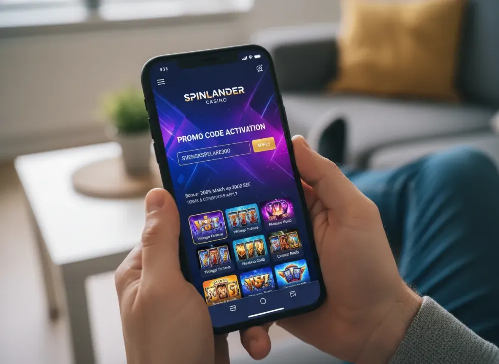 Spinlander promo code användning och villkor för spelare